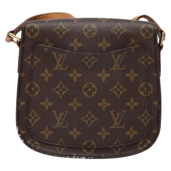 LOUIS VUITTON Monogram Saint Cloud MM Shoulder Bag M51243 LV Auth 135039 - Picture 2 of 16